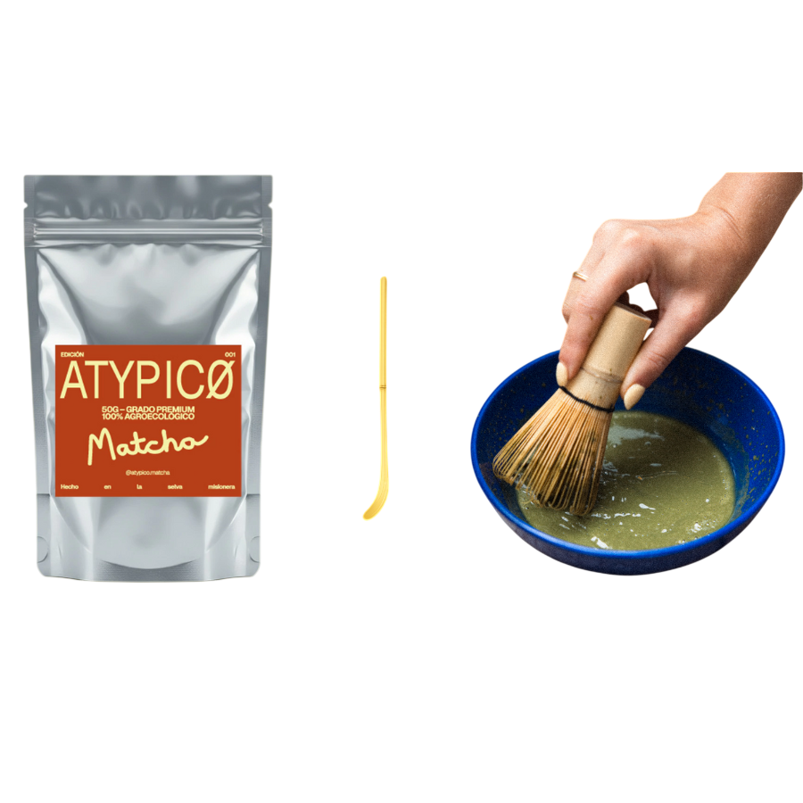 Combo Matcha Kit + Bolsa 50g - Oferta Especial